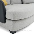 Designer Leder Premium -Sofa Set echtes Wohnzimmer